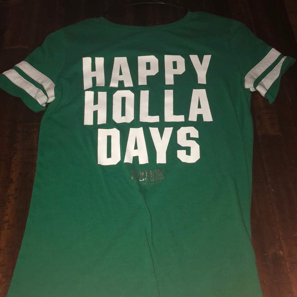 Victoria secret pink holidays shirt